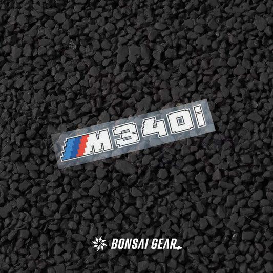 BMW M340i M240i M430i 3/4/5 Series Pixel-Art Custom Badge Sticker