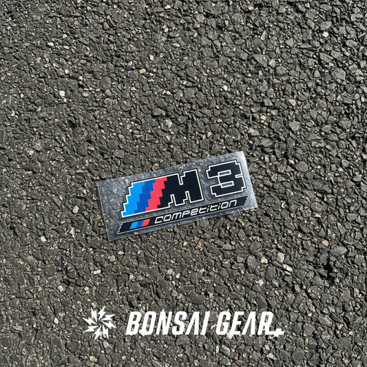 BMW M Power M2 M3 M4 Black Edition Lightweight Custom Pixel-Art Badge Sticker