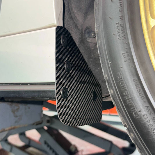Next-Generation Mazda 3 Axela Rear Wheel Dry Carbon Fiber Mud Flaps