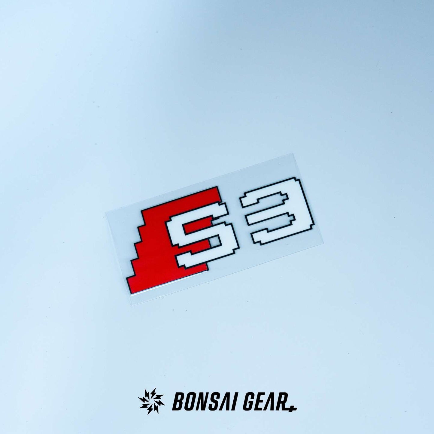 奥迪s系列rs系列s3s4s5s6s7rs3rs4rs5rs6rs7像素风赛道贴纸三张