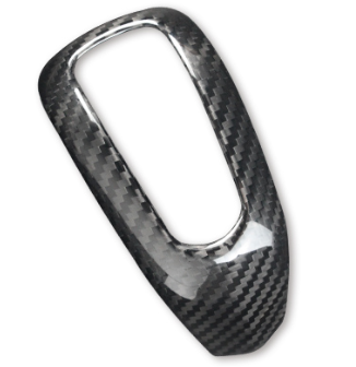 Cadillac CT6 XT4 Dry Carbon Fiber Gear Shift Knob Cover
