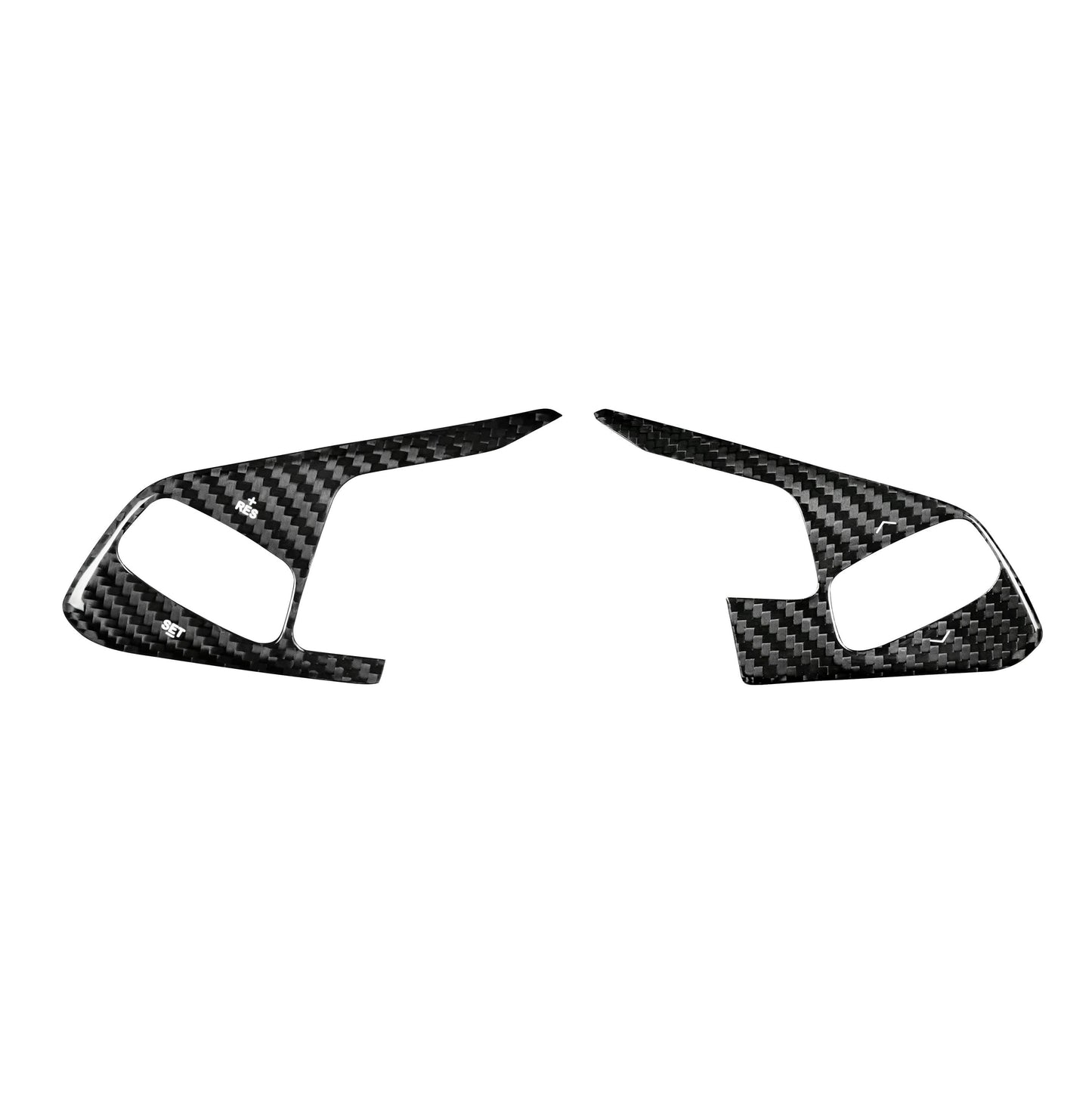 Chevrolet Corvette C8 Dry Carbon Fiber Steering Wheel Control Trim
