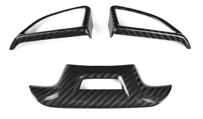 Chevrolet Camaro Dry Carbon Fiber Steering Wheel Control Trim