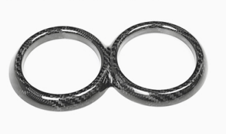 BMW MINI R50 Dry Carbon Fiber Cup Holder Trim