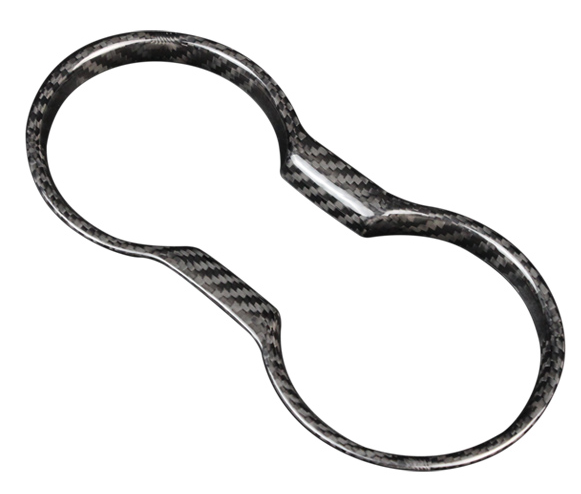 Ford Mustang Dry Carbon Fiber Cup Holder Trim