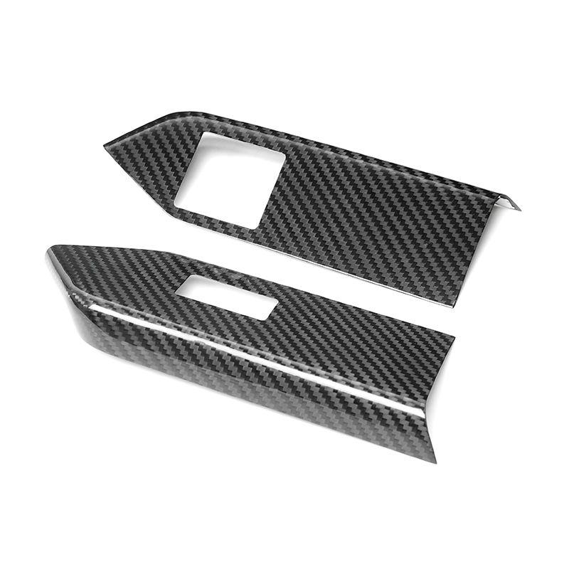 Ford Mustang Dry Carbon Fiber Window Switch Panel Trim