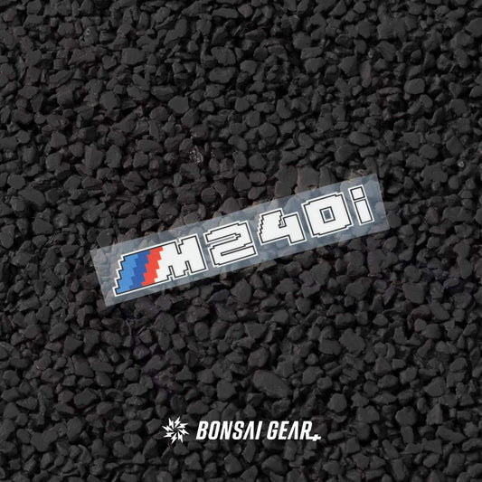 宝马M340iM240iM430i三系四系五系像素风定制车标BMW贴纸