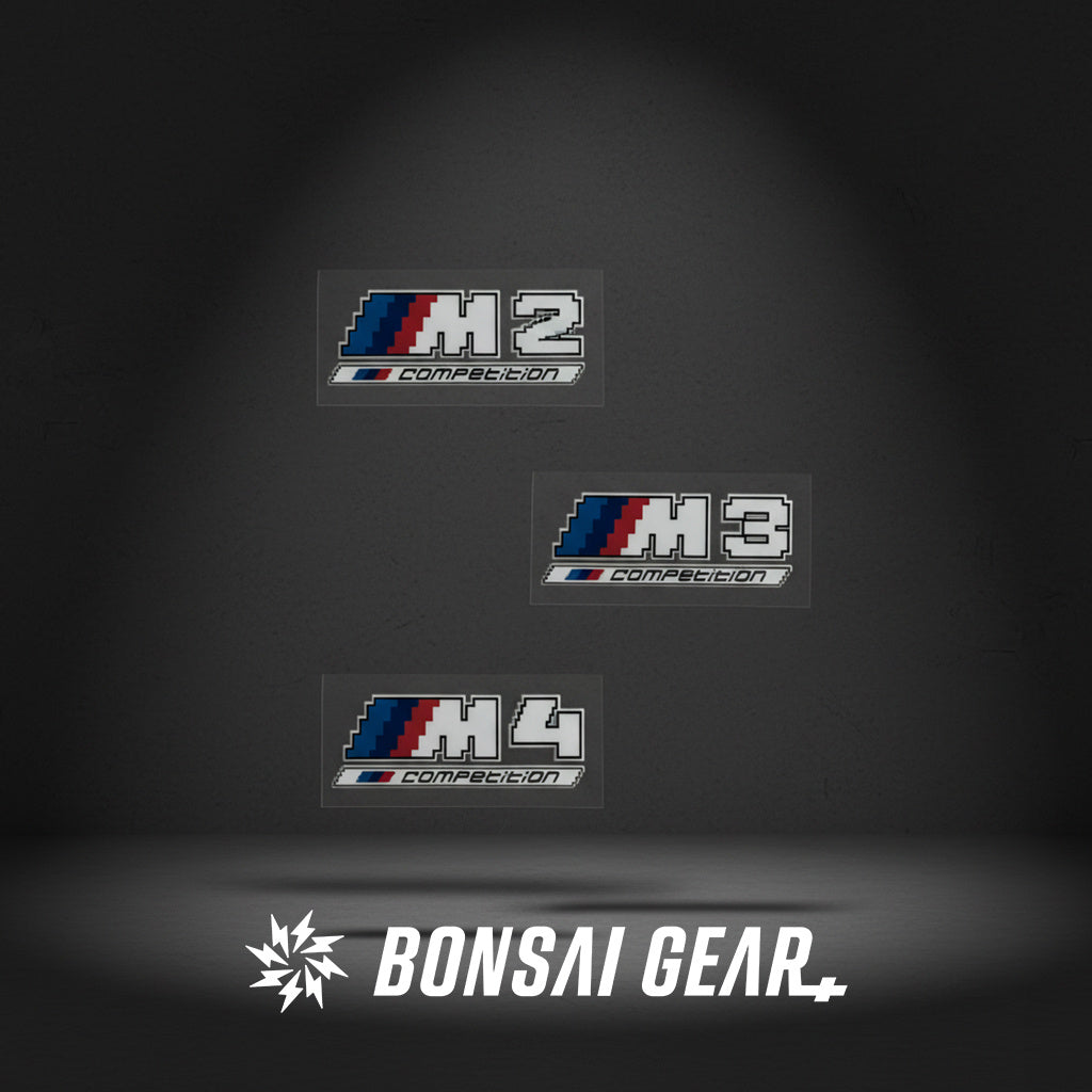 宝马BMW mpower M2M3M4像素风中控小标手机壳高精度贴纸
