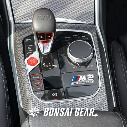 宝马BMW mpower M2M3M4像素风中控小标手机壳高精度贴纸