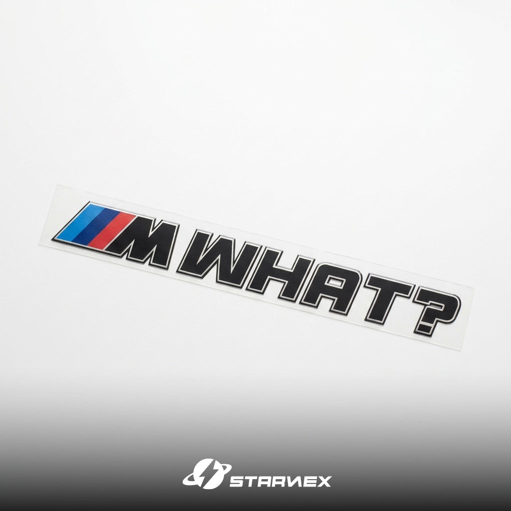 宝马mpower车标mwhat？创意个性车标