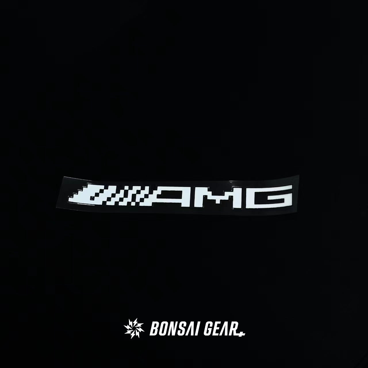 梅赛德斯-奔驰 奔驰amg轻量化定制像素风贴纸