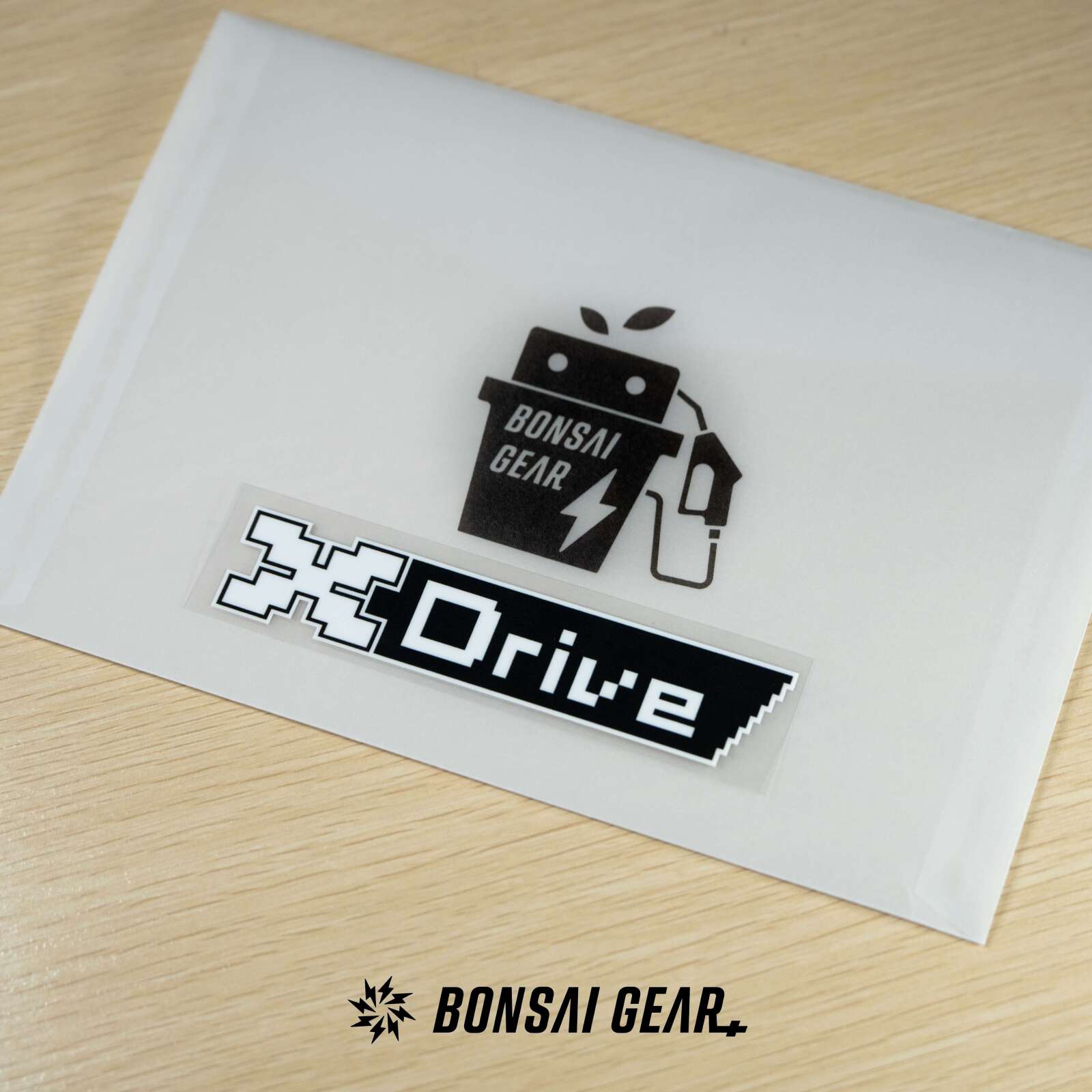 宝马BMW四驱系统像素风个性标志XDrive
