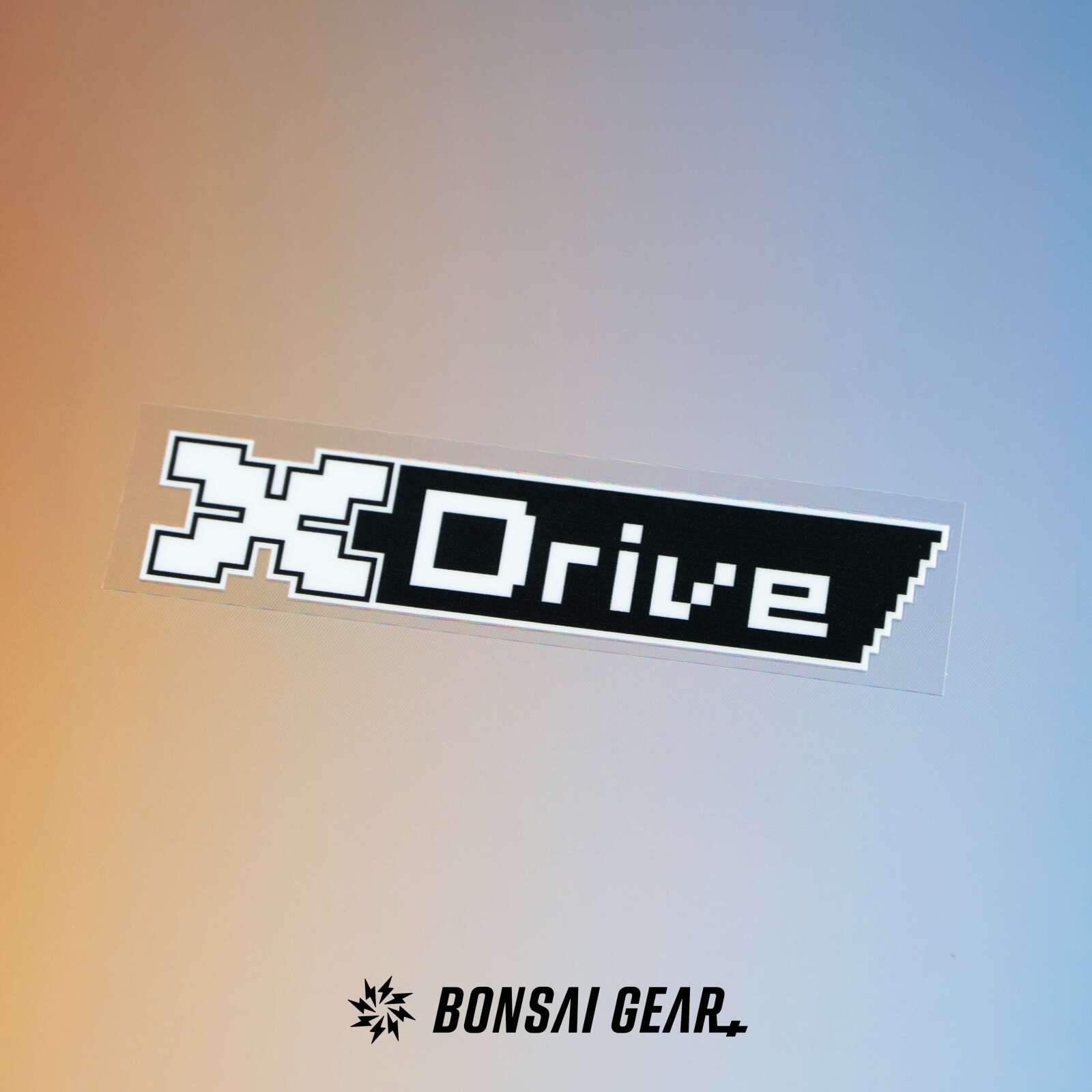 宝马BMW四驱系统像素风个性标志XDrive