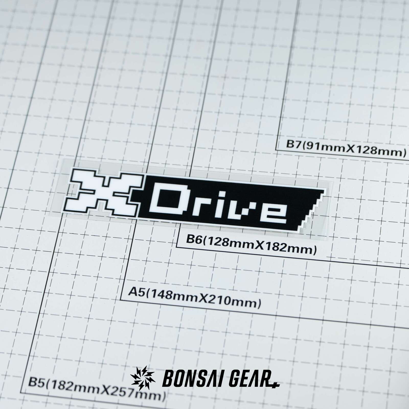 宝马BMW四驱系统像素风个性标志XDrive