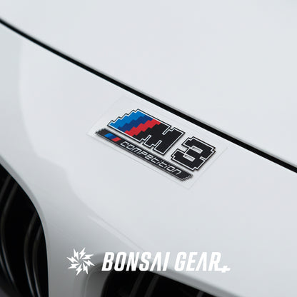 BMW M Power M2 M3 M4 Black Edition Lightweight Custom Pixel-Art Badge Sticker