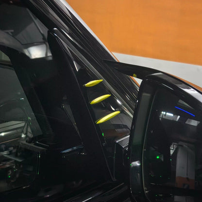 Universal Car Noise-Reducing 3D-Printed Carbon Fiber Aero Deflector Fins