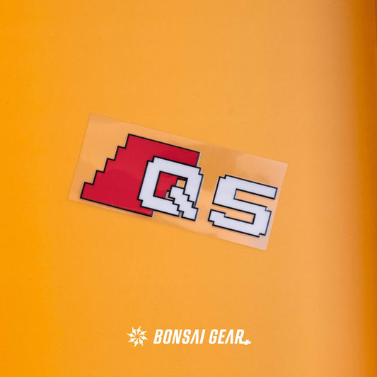 Audi Q-Series Pixel-Art Lightweight Badge Sticker