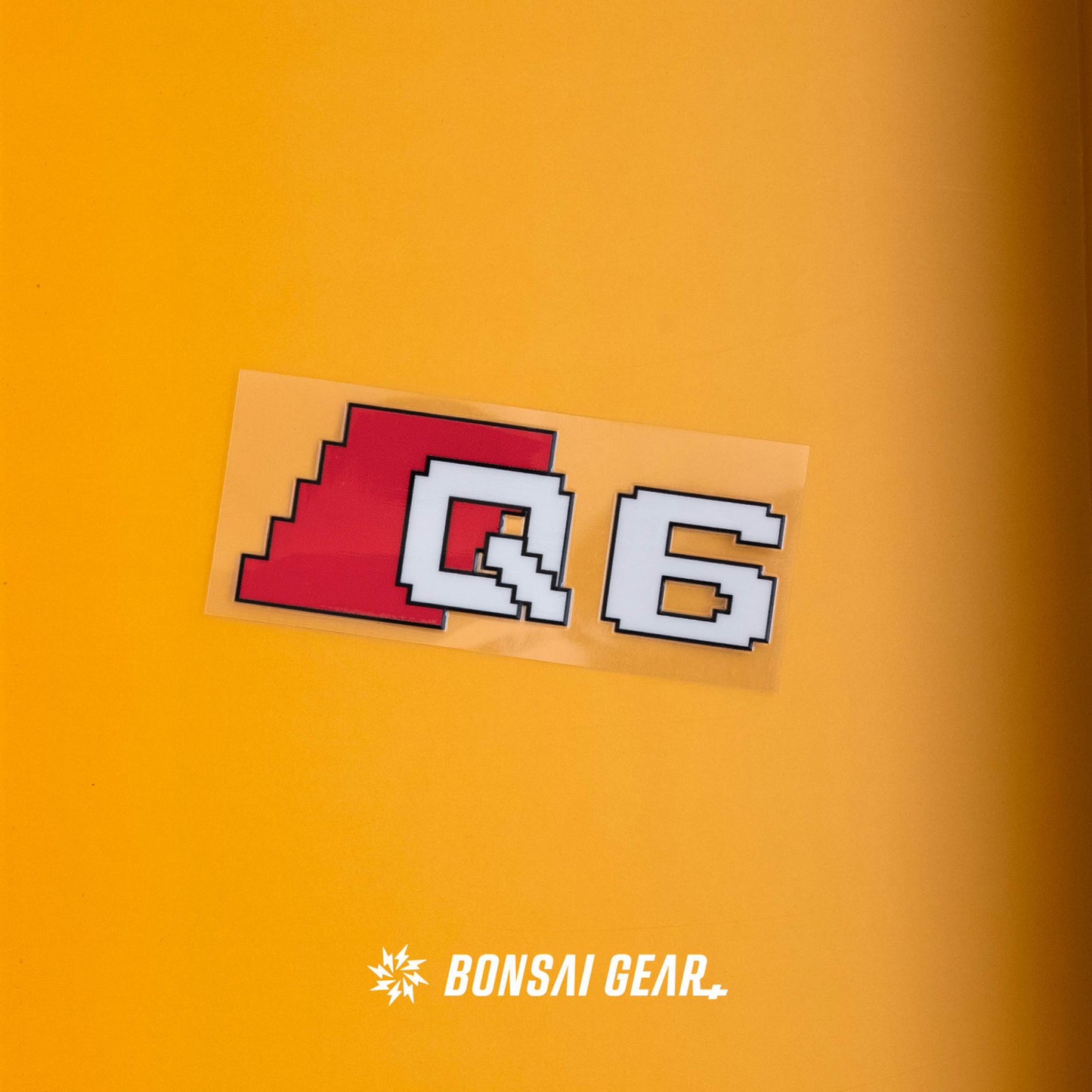 Audi Q-Series Pixel-Art Lightweight Badge Sticker