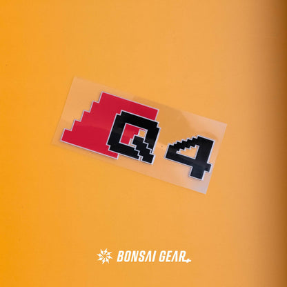 Audi Q-Series Pixel-Art Lightweight Badge Sticker