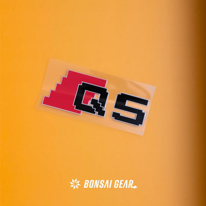 Audi Q-Series Pixel-Art Lightweight Badge Sticker