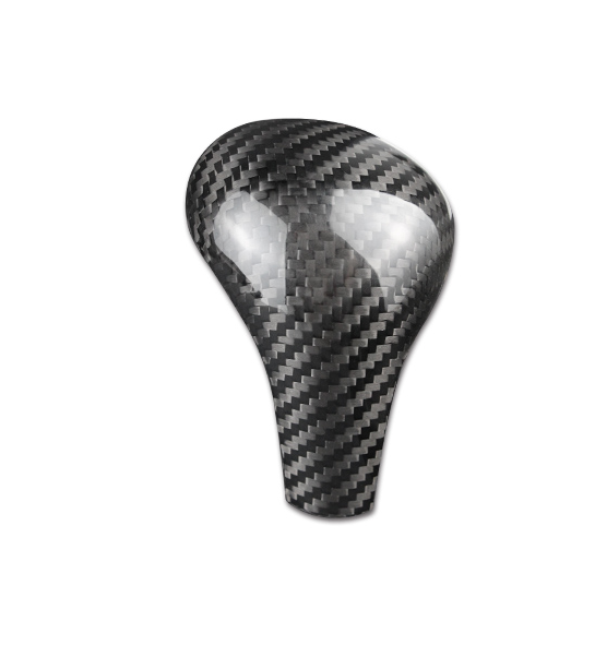 Audi A4L A5 Q5 A6L Q7 Dry Carbon Fiber Gear Shift Knob Cover