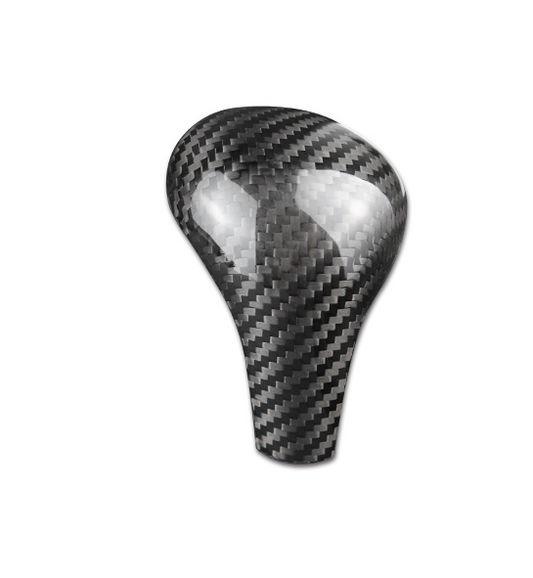 Audi A4L A5 Q5 A6L Q7 Dry Carbon Fiber Gear Shift Knob Cover