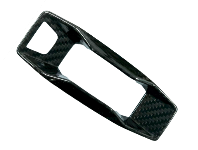 Audi A3 A5 Q4 A6 Q5 Q6 SQ5 Dry Carbon Fiber Gear Selector Panel Trim