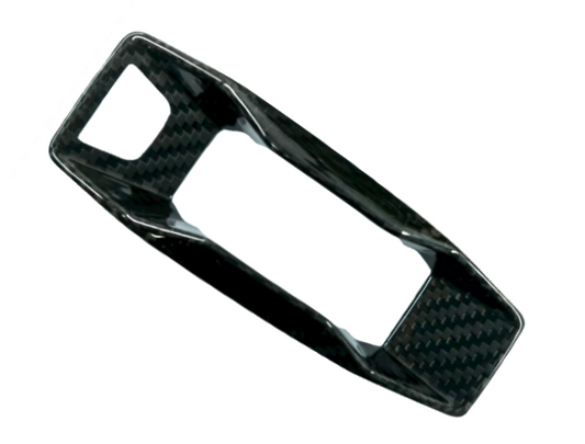 Audi A3 A5 Q4 A6 Q5 Q6 SQ5 Dry Carbon Fiber Gear Selector Panel Trim
