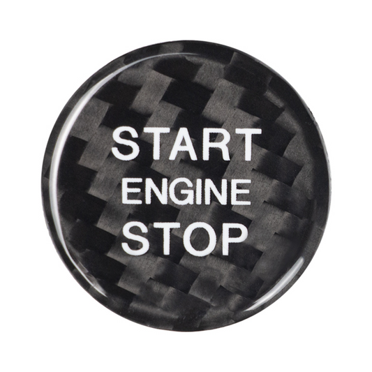 Audi A6L A6 S6 A7 Dry Carbon Fiber Engine Start/Stop Button Cover