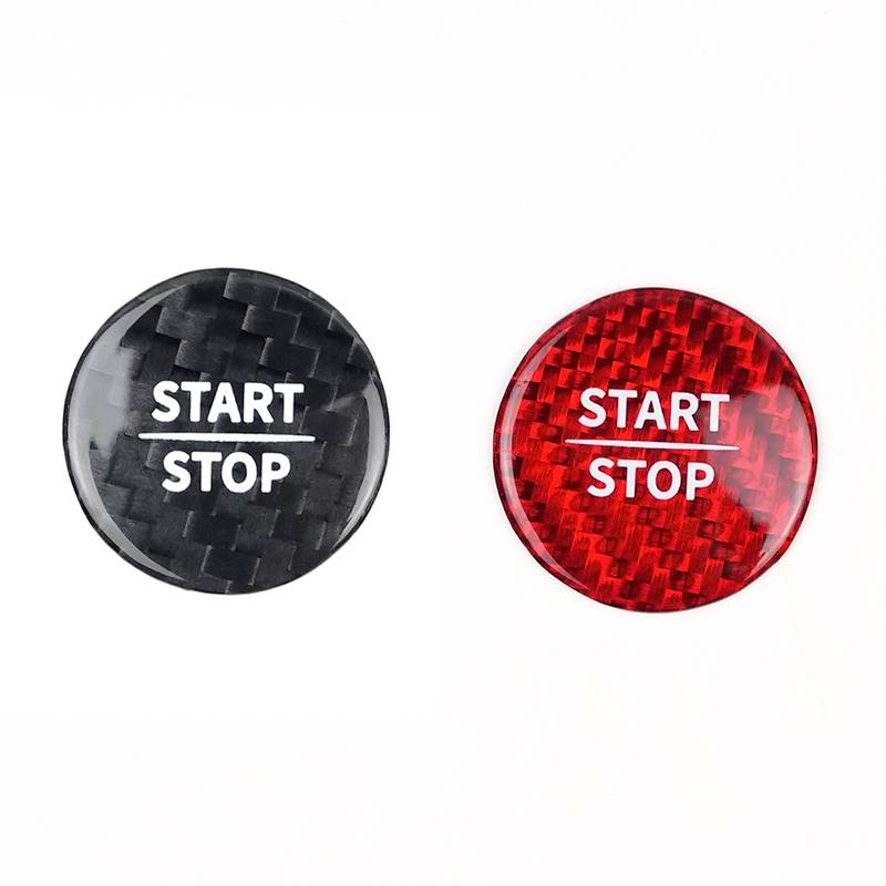 Mercedes-Benz EQA EQB Dry Carbon Fiber Engine Start/Stop Button Cover