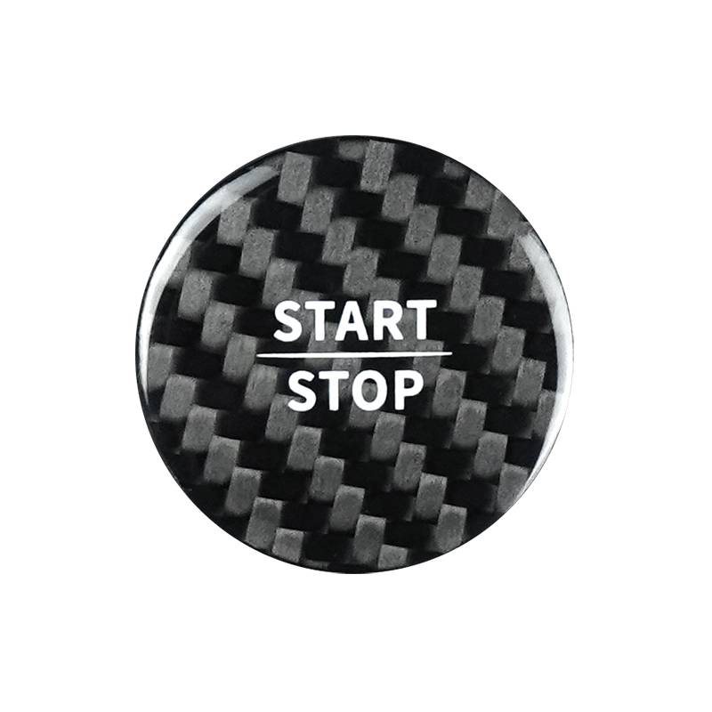 Mercedes-Benz EQE EQS Dry Carbon Fiber Engine Start/Stop Button Cover