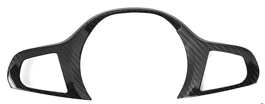 BMW 3 Series Z4 G20 G29 Dry Carbon Fiber Steering Wheel Control Trim