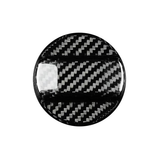 Volkswagen Golf Sagitar MK5 Dry Carbon Fiber Inner Fuel Filler Cap Cover