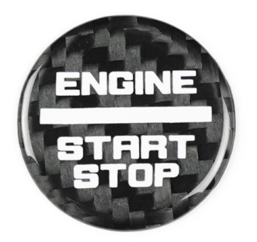 Ford Bronco Dry Carbon Fiber Engine Start/Stop Button Cover