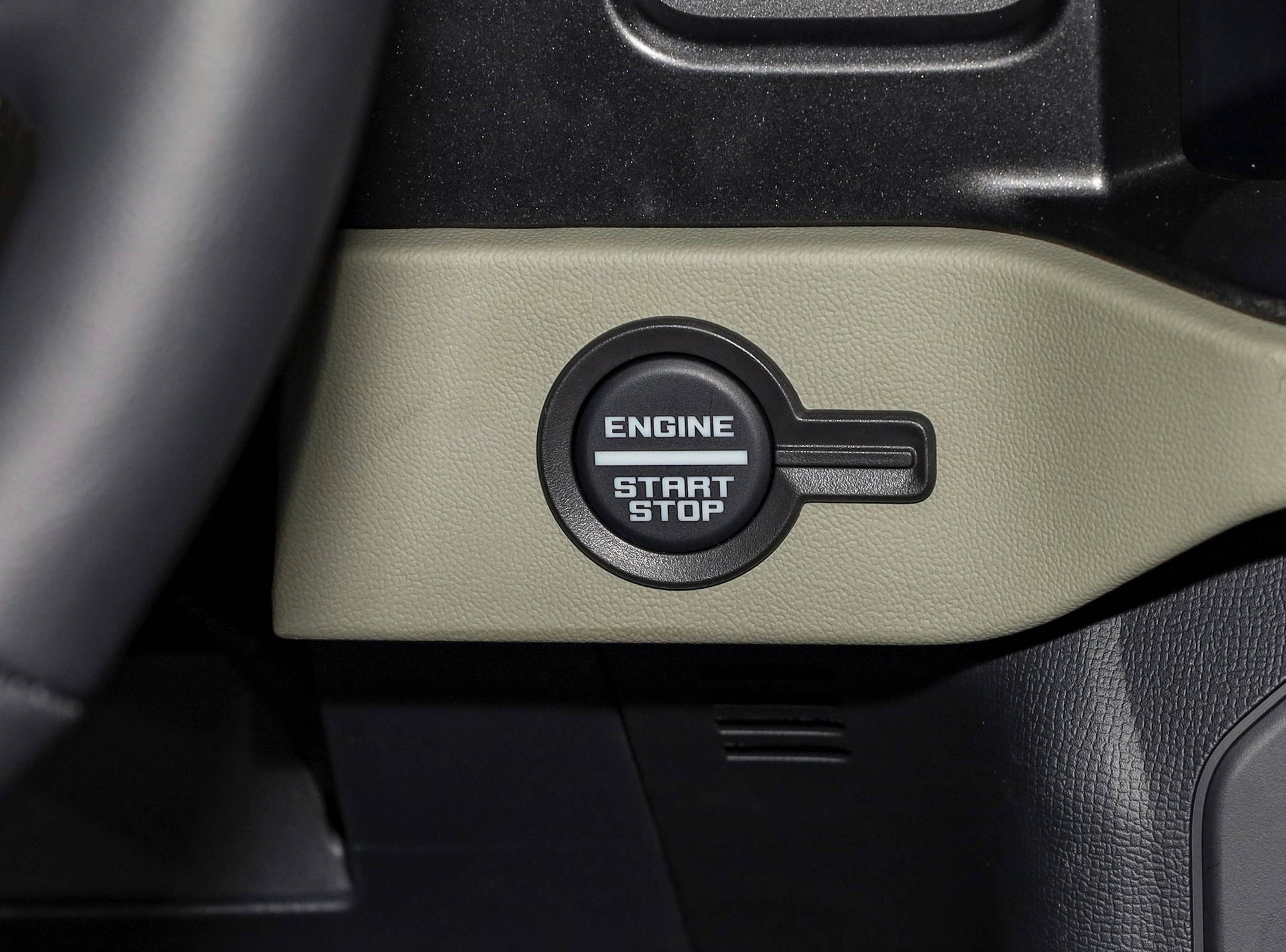 Ford Bronco Dry Carbon Fiber Engine Start/Stop Button Cover