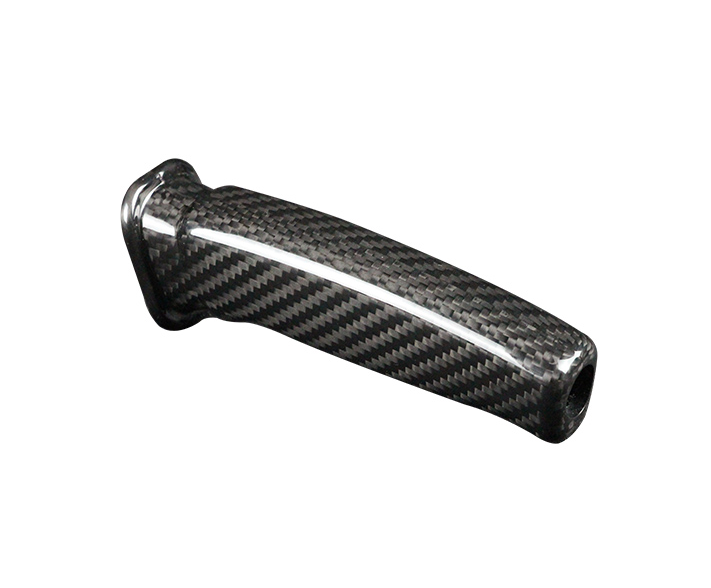 Toyota Land Cruiser Prado Dry Carbon Fiber Parking Brake Handle Cover