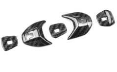 Chevrolet Corvette C8 Dry Carbon Fiber Gear Selector Panel Trim