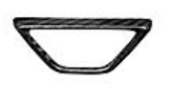 Chevrolet Corvette C8 Dry Carbon Fiber Armrest Cover