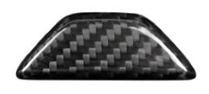 Chevrolet Corvette C8 Dry Carbon Fiber Armrest Cover