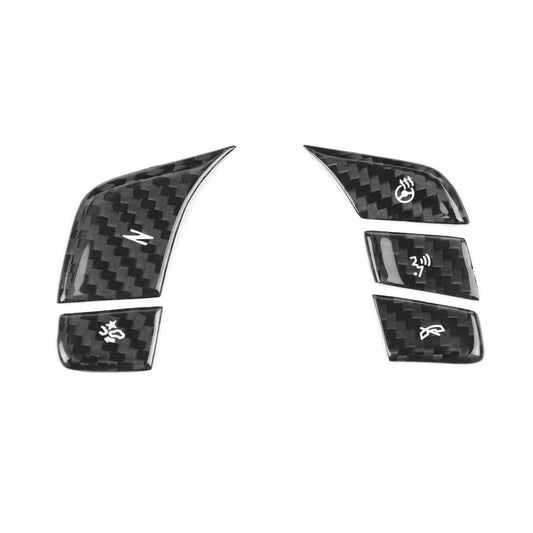 Chevrolet Corvette C8 Dry Carbon Fiber Steering Wheel Control Trim