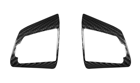 Kia Stinger Dry Carbon Fiber Steering Wheel Control Trim