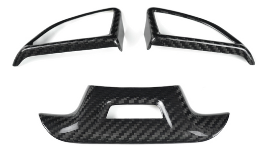 Chevrolet Camaro Dry Carbon Fiber Steering Wheel Control Trim