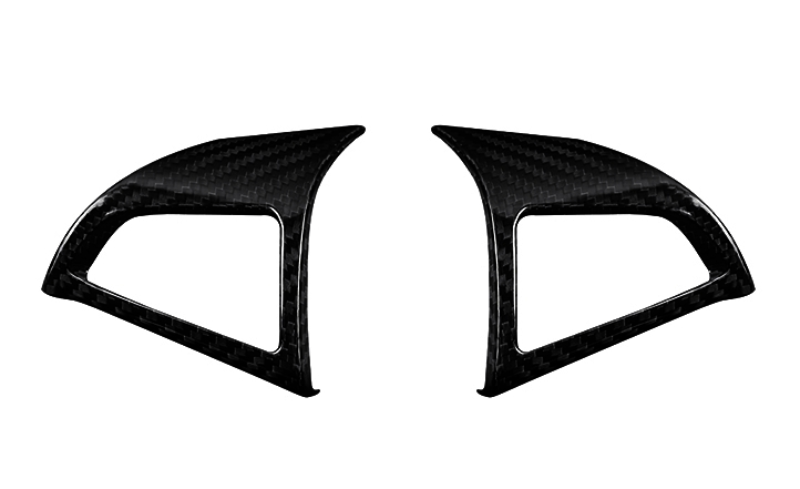 Chevrolet Camaro Dry Carbon Fiber Steering Wheel Control Trim