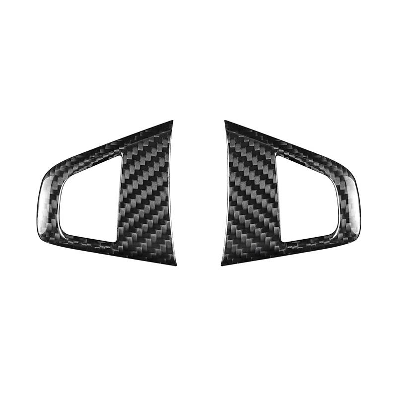 Renault Megane Fluence Dry Carbon Fiber Steering Wheel Control Trim