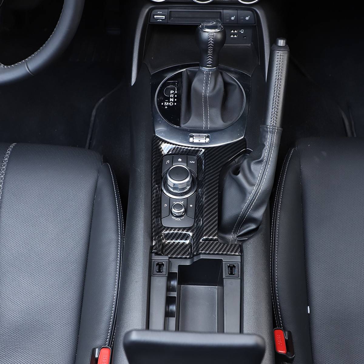Mazda MX-5 Dry Carbon Fiber Gear Selector Panel Trim