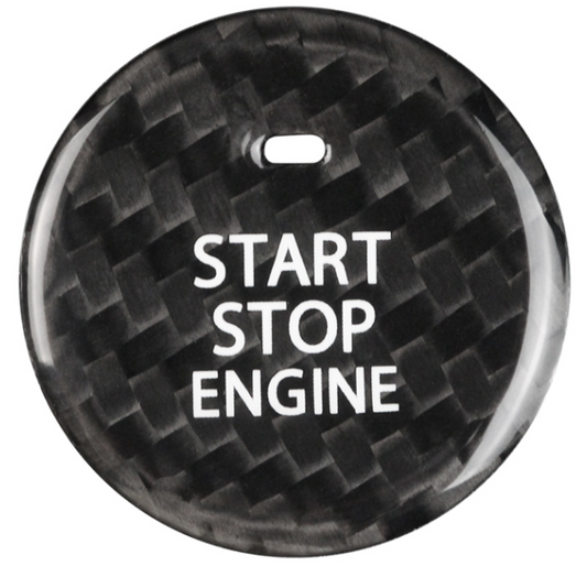 Mazda Mazda3 CX-30 Dry Carbon Fiber Engine Start/Stop Button Cover