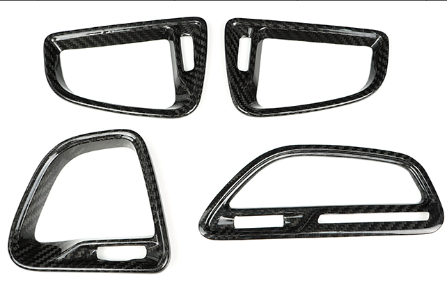 Dodge Challenger Dry Carbon Fiber Air Vent Trim