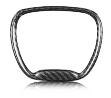 Dodge Challenger Dry Carbon Fiber Steering Wheel Airbag Cover