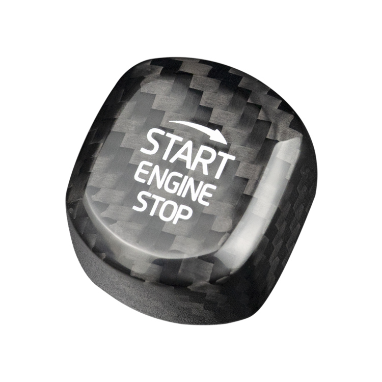 Volvo XC60 XC90 S60 S90 V60 Dry Carbon Fiber Engine Start/Stop Button Cover