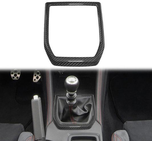 Subaru WRX Dry Carbon Fiber Gear Selector Panel Trim